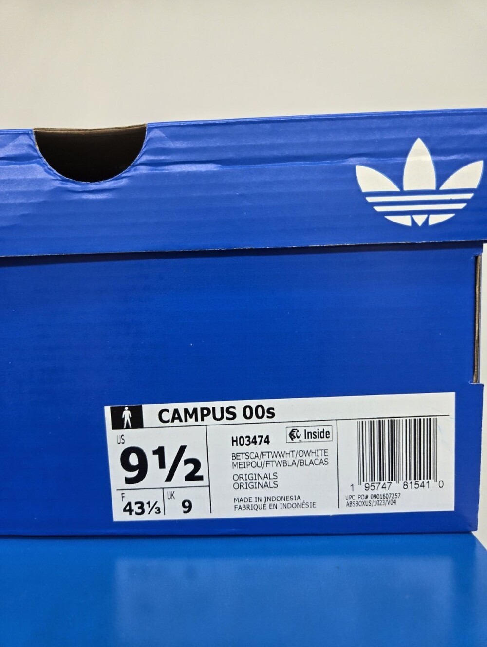 adidas Men's Campus 00s H03474 Better Scarlet Cloud White Shoes Size 9.5 - Picture 8 of 8